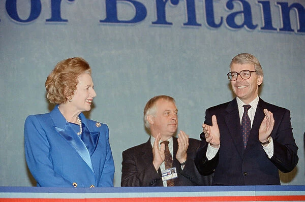 The Conservative Party Conference, Blackpool. Pictured, Margaret Thatcher