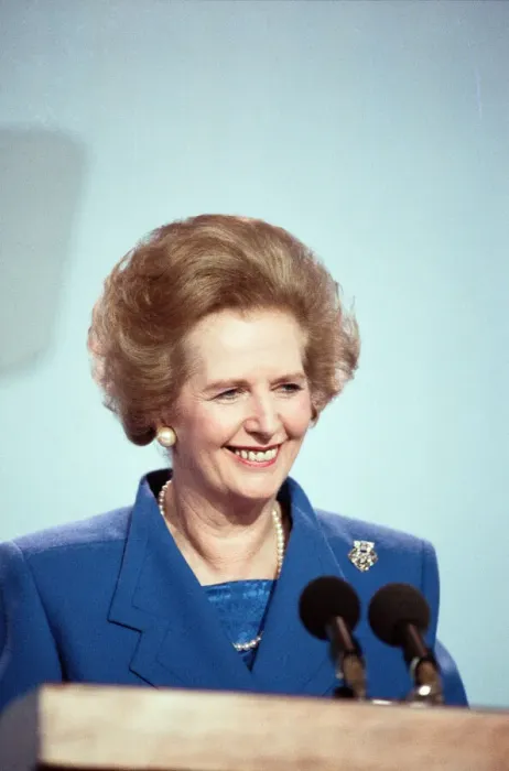 Framed Print : The Conservative Party Conference, Blackpool. Prime Minister Margaret Thatcher Framed Print : The Conservative Party Conference, Blackpool. Prime Minister Margaret Thatcher