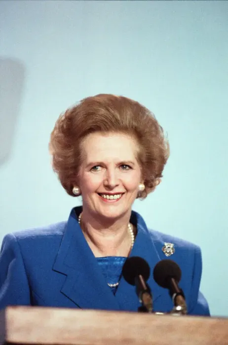 Framed Print : The Conservative Party Conference, Blackpool. Prime Minister Margaret Thatcher Framed Print : The Conservative Party Conference, Blackpool. Prime Minister Margaret Thatcher