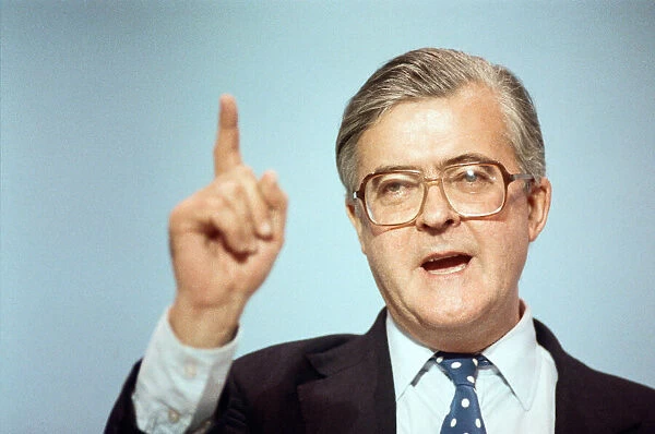 The Conservative Party Conference, Bournemouth. Party Chairman Kenneth Baker