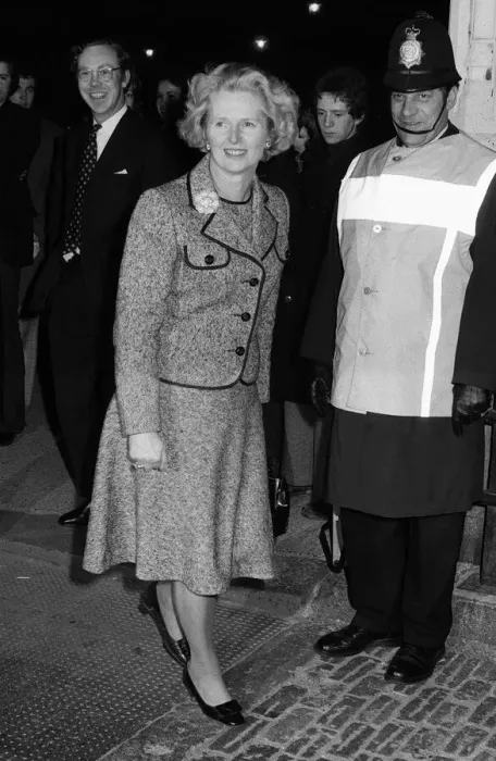 Framed Print : Conservative politician Margaret Thatcher after mounting a challenge to the leadership Framed Print : Conservative politician Margaret Thatcher after mounting a challenge to the leadership