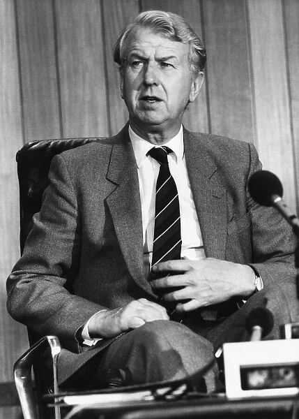 Conservative Secretary of State for Energy Peter Walker. Picture taken: May 1986