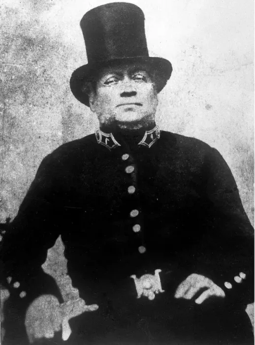 Framed Print : Constable John Hope, believed to be Newcastles first policeman, c. 1845 Framed Print : Constable John Hope, believed to be Newcastles first policeman, c. 1845