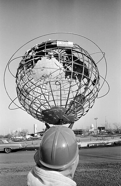 Construction continues on the site of the 1964 New York Worlds Fair