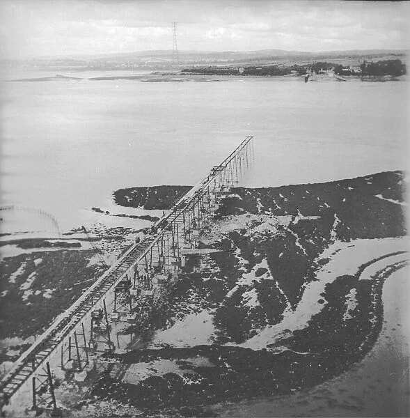 The construction of the first Severn Bridge 1961-1966 opened by Queen Elizabeth 11 in