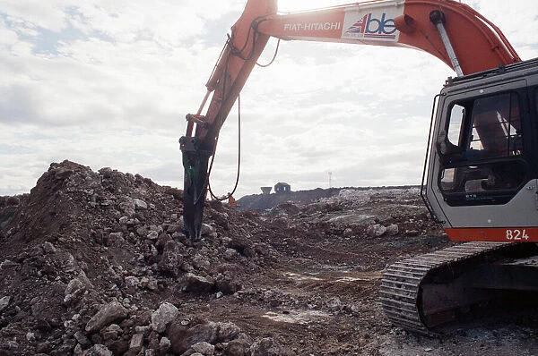 Construction site of Teesside Retail Park and Leisure Centre