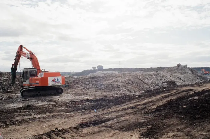 Framed Print : Construction site of Teesside Retail Park and Leisure Centre Framed Print : Construction site of Teesside Retail Park and Leisure Centre