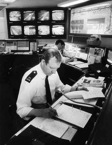 Control Room, Cambridge Police Feature, 28th July 1986