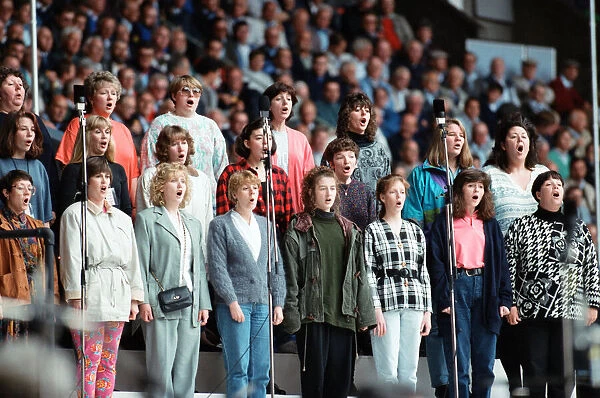 Cor World Choir concert at Cardiff Arms Park, 29th May 1993