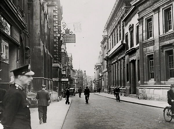 Corn Street, Bristol, 27th January 1940