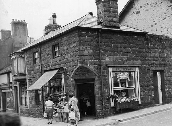 Corner Shop in Pwllheli, that used to be the jail for the town in Gwynedd