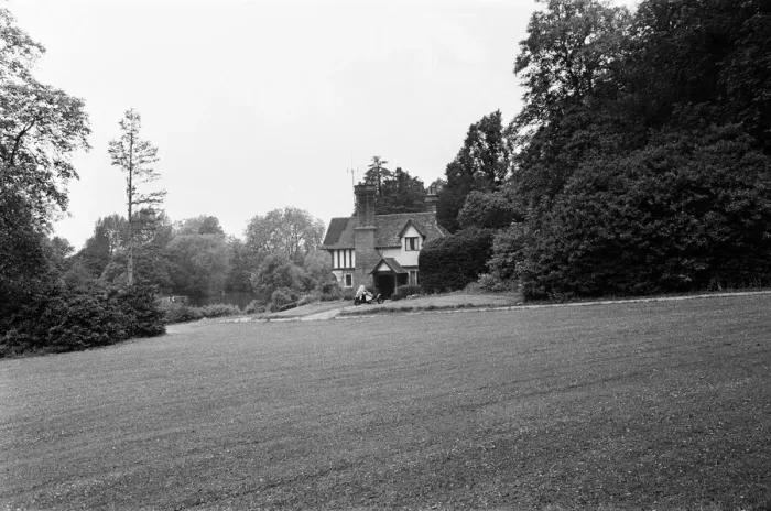 Framed Print : A cottage on the Cliveden Estate, Taplow, Buckinghamshire. 13th June 1963 Framed Print : A cottage on the Cliveden Estate, Taplow, Buckinghamshire. 13th June 1963