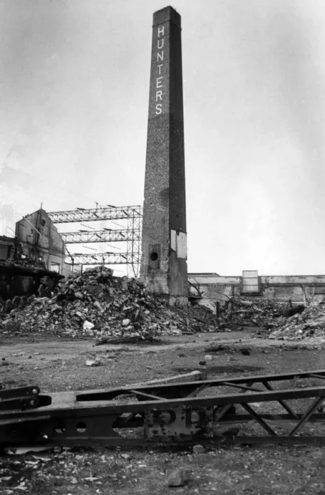 Framed Print : Council engineers have set a weekend deadline for a demolition firm to pull down an old