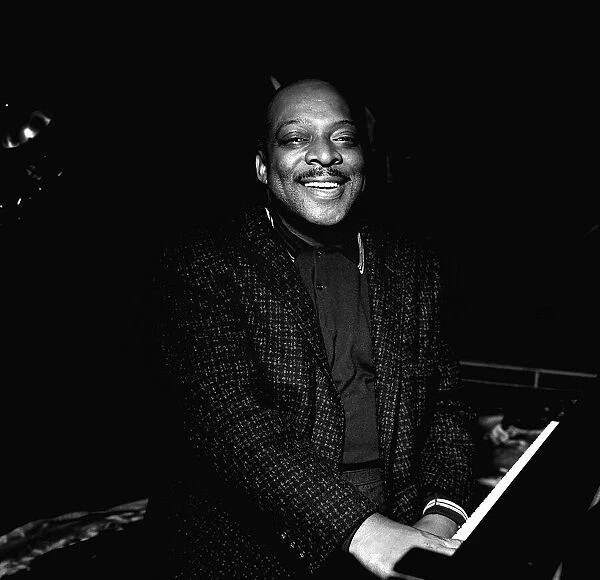 Count Basie Jazz Pianist - Apr 1957 at photocall at the Royal festival Hall