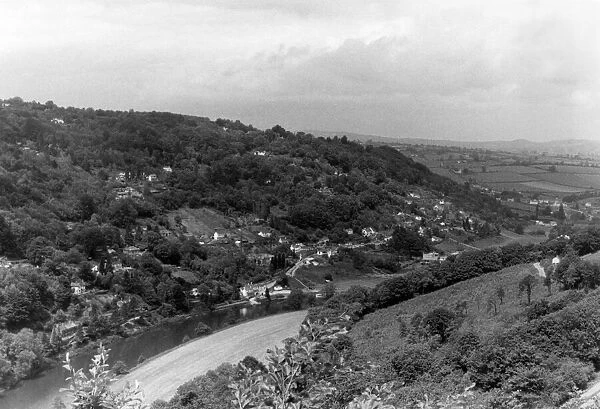 Country views of Herfordshire around Bredwardine, Symonds Yat and the river Wye. c