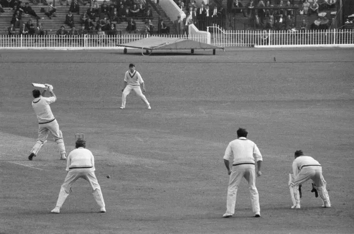 Framed Print : County Championship 1964 Yorkshire v Derbyshire at Bramall Lane, Sheffield