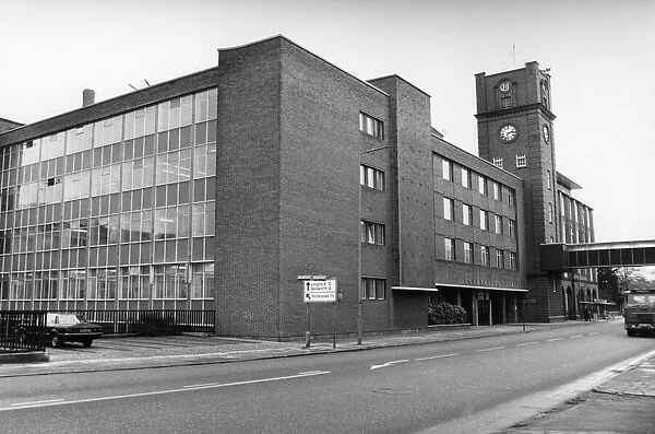Courtaulds works, Foleshill Road, Coventry. 8th January 1981