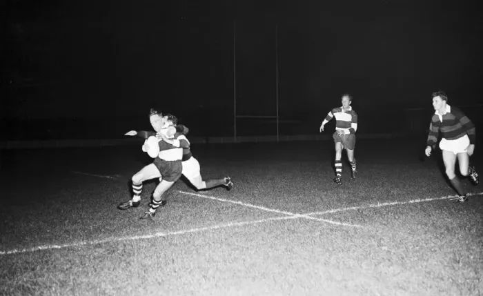 Framed Print : Coventry 16-5 Aberavon, Rugby Union match, Monday 24th September 1962 Framed Print : Coventry 16-5 Aberavon, Rugby Union match, Monday 24th September 1962