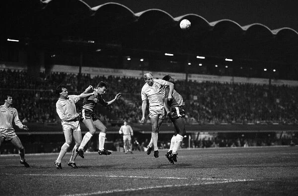 Coventry 2 -1 Aston Villa, First Division game held at Highfield Road. 26th November 1988