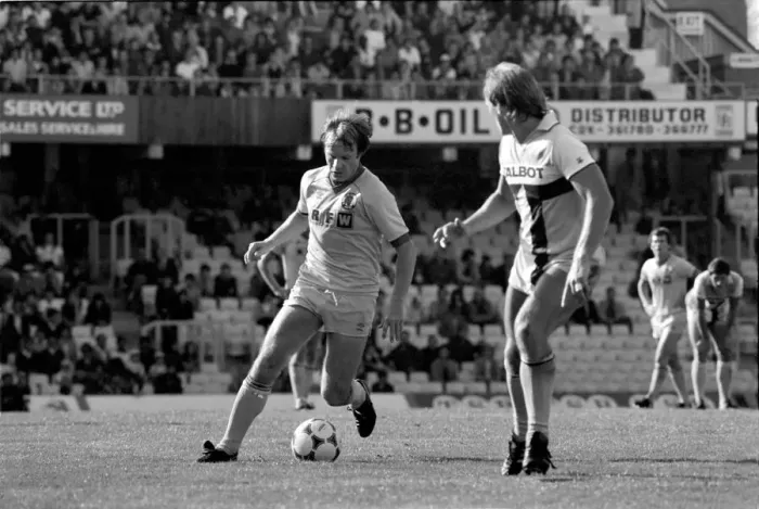 Framed Print : Coventry 4 v. Leeds United 0. September 1981 MF03-09-016 Framed Print : Coventry 4 v. Leeds United 0. September 1981 MF03-09-016
