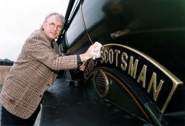 Framed Print : Coventry-born pop impressario Pete Waterman has signed up the superstar of the steam era Framed Print : Coventry-born pop impressario Pete Waterman has signed up the superstar of the steam era