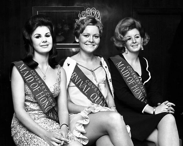 Coventry Carnival Queen selection at the Locarno ballroom. 21st March 1968
