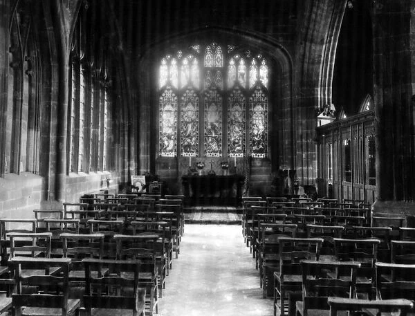 Coventry Cathedral, Cathedral Church of St Michael, before it was damaged during