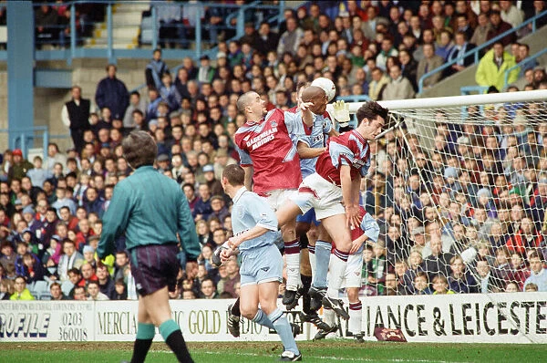 Coventry City 2 v West Ham United 0, Premier League match at Highfield Road
