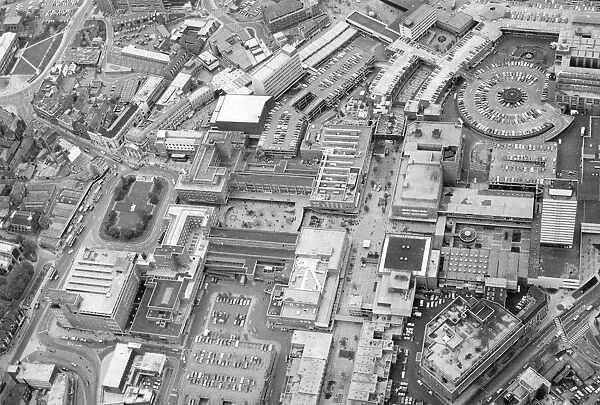 Coventry city centre- Aerial 9th May 1973