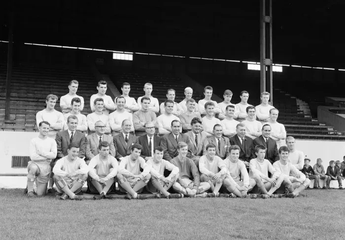Framed Print : Coventry City FC 1963 / 64. Pre Season Photo-call, August 1963. Jimmy Hill, Manager Framed Print : Coventry City FC 1963 / 64. Pre Season Photo-call, August 1963. Jimmy Hill, Manager