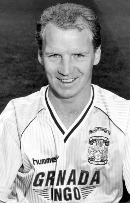 Framed Print : Coventry City Football Club - David Speedie portrait. 30th July 1987