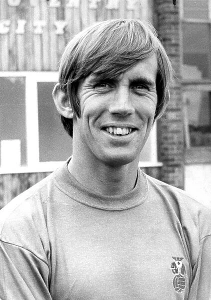 Coventry City Football Club - Bill Glazier portrait. 21st July 1972