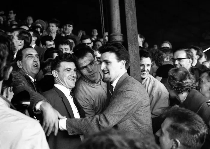 Framed Print : Coventry City Football Club were promoted to Division II after they beat Colchester