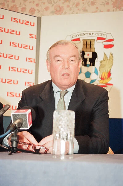 Coventry City, news press conference, 22nd January 1999