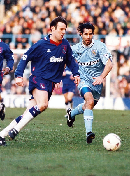 Coventry City v Chelsea, played at Highfield Road, final score 2-2, Premier League
