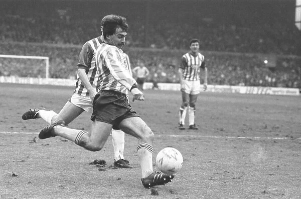 Coventry City v Stoke City in the FA Cup 5th round. The final score was 0-1 to the Sky