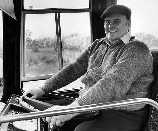 Coventry coach operator Harry Shaw. 5th August 1980
