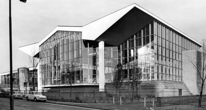 Framed Print : Coventry Sports & Leisure Centre, Fairfax Street, Coventry, West Midlands