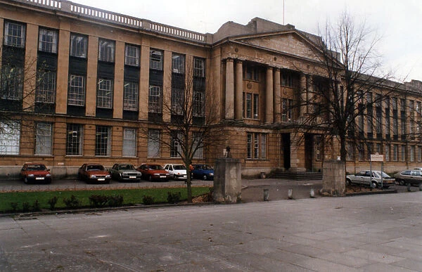 Coventry Technical College, in the Butts, Coventry, Circa 1990