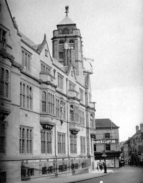 Coventrys Council House in Earl Street, looking towards Jordan Well