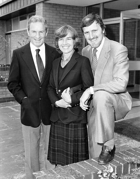Coventrys Jimmy Hill with the clubs new manager Dave Sexton