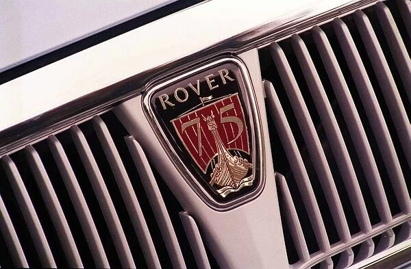 Craig Brown Scotland football manager June 1999 Logo on his new Rover 75