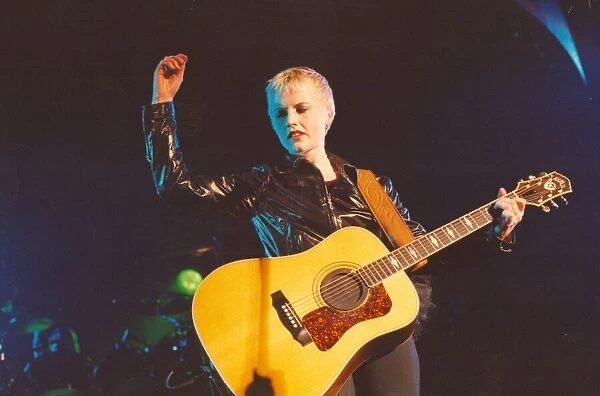 The Cranberries live in concert at the Mayfair in Newcastle 12 October 1994 - singer