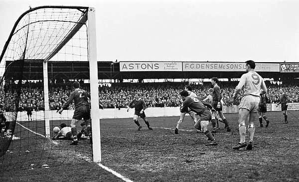Crewe 1-1 Coventry, FA Cup match at The Alexandra Stadium, Saturday 12th February 1966