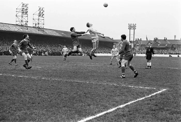 Framed Print : Crewe 1-1 Coventry, FA Cup match at The Alexandra Stadium, Saturday 12th February 1966 Framed Print : Crewe 1-1 Coventry, FA Cup match at The Alexandra Stadium, Saturday 12th February 1966