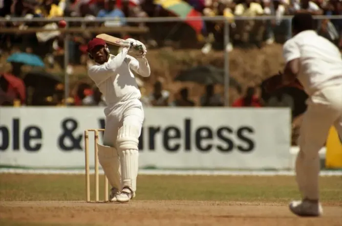 Framed Print : Cricket 1st Test. West Indies v. England. February 1990 90-1173A-158 Framed Print : Cricket 1st Test. West Indies v. England. February 1990 90-1173A-158