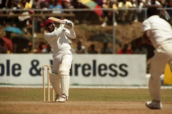 Cricket 1st Test. West Indies v. England. February 1990 90-1173A-158