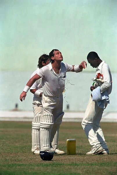 Cricket 1st Test. West Indies v. England. February 1990 90-1173A-022