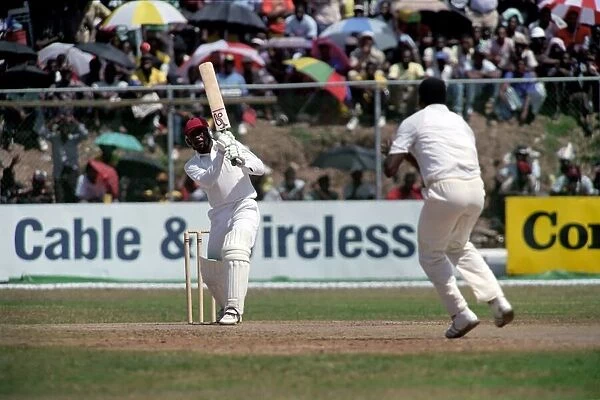 Cricket 1st Test. West Indies v. England. February 1990 90-1173A-139
