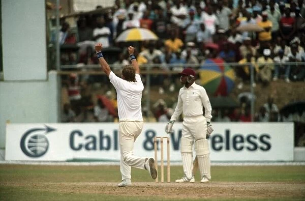 Cricket 1st Test. West Indies v. England. February 1990 90-1173A-097